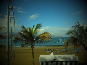 Blick aus unserem Dining Room