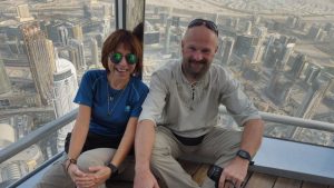 Blick vom Burj Khalifa